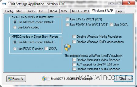 Windows 8 Codecs — набор мультимедийных кодеков для Windows 8