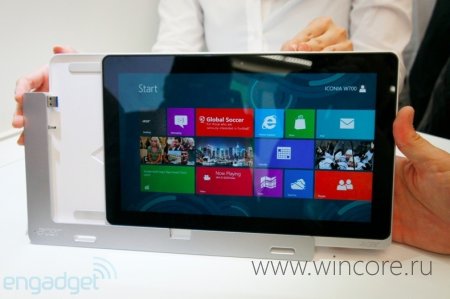 Acer анонсировала целую линейку устройств с Windows 8