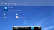 All My Storage      SkyDrive, Dropbox    