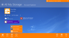 All My Storage      SkyDrive, Dropbox    