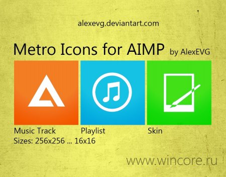 Metro Icons for AIMP       