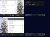 Metro for AIMP3 — минималистичный скин для AIMP в стиле ModernUI