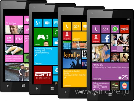 Официально представлена Windows Phone 8