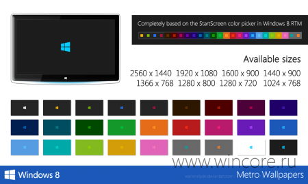 Windows 8 Metro Wallpapers      