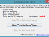 AutoPin Controller – блокируем возможность закрепления ярлыков на начальном экране