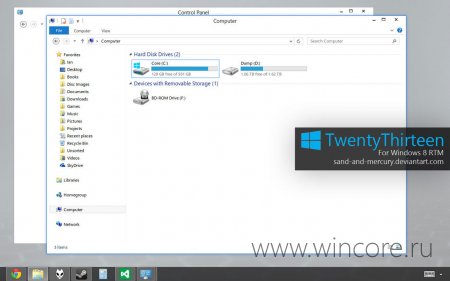 TwentyThirteen      Microsoft Office 2013