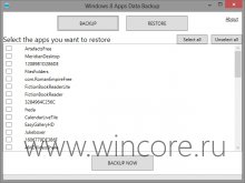 Windows 8 Apps Data Backup      