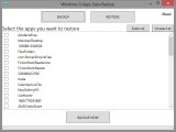 Windows 8 Apps Data Backup      