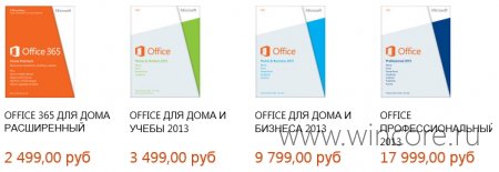 Начались продажи Microsoft Office 365 и 2013