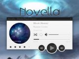 Novella — виджет для управления медиаплеером