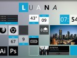 Luana 1.2 — набор плиточных виджетов для Rainmeter