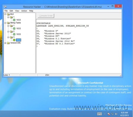   Windows RT 8.1    