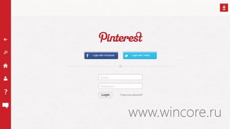 Touch my pInterest     