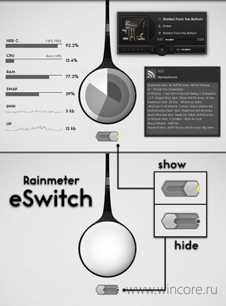 eSwitch  -     Rainmeter