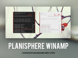 Planisphere — симпатичная минималистичная обложка для WinAmp