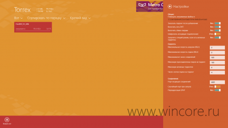 Torrex Beta   -  Windows 8  RT