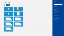 Link File — бесплатный файловый менеджер для Windows 8 и RT