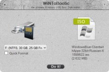 WiNToBootic — универсальный инструмент для установки Windows с USB-носителя