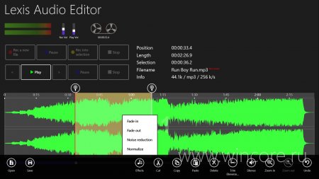 Lexis Audio Editor     