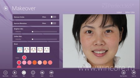 Perfect365 — приложение для портретной ретуши