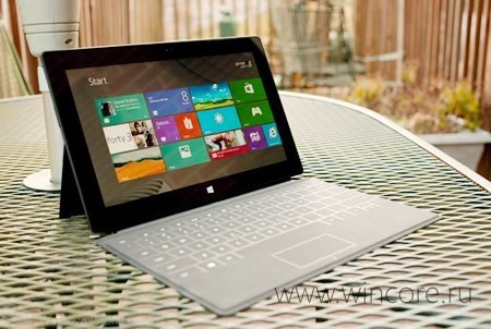 Второе поколение планшета Microsoft Surface RT будет работать на Nvidia
