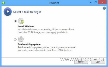 Как установить Windows 8 на USB-носитель?