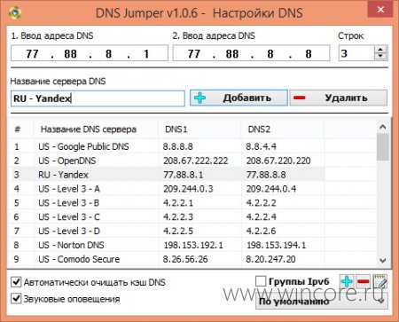 Dns Jumper — анонимный, безопасный и быстрый серфинг по сети