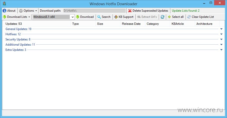 Windows Hotfix Downloader  -  11