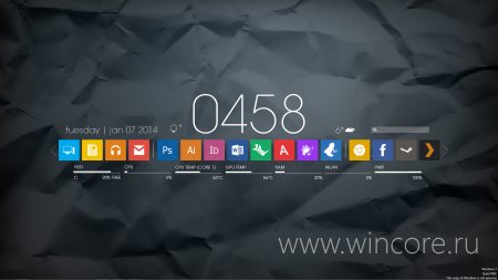 Metro Icons      -  Rainmeter