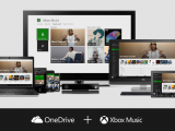 Microsoft  OneDrive  Xbox Music