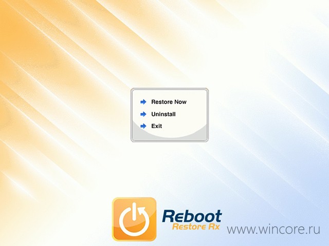 Reboot restore rx rus скачать