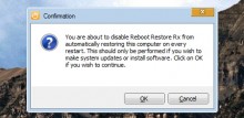 Reboot Restore Rx      