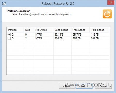 Reboot Restore Rx — автоматическое восстановление системы при перезагрузке