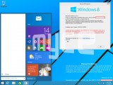 Два свежих скриншота одной из ранних сборок Windows 9 (Threshold)