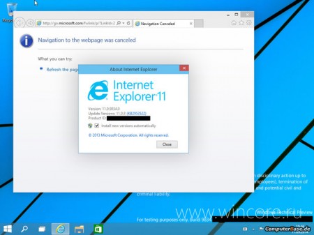 Первые скриншоты Windows Technical Preview