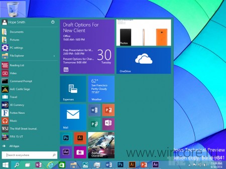     Windows 10 Technical Preview