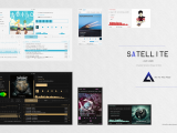 Satellite — универсальная обложка для AIMP3