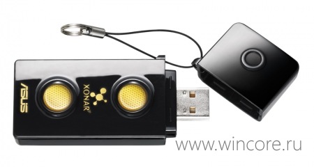 ASUS Xonar U3 Plus — внешняя звуковая карта для ноутбуков и планшетов