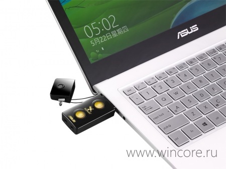 ASUS Xonar U3 Plus — внешняя звуковая карта для ноутбуков и планшетов
