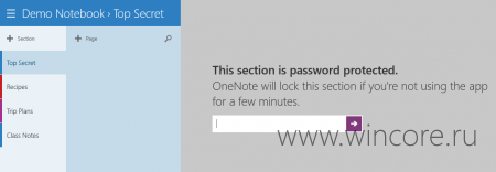 OneNote  Windows 8.1      