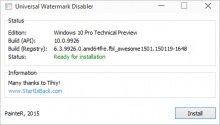 Universal Watermark Disabler        Windows 8.1  10