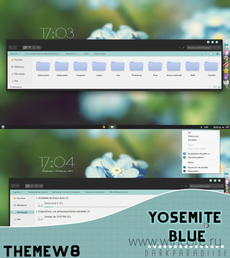 Yosemite blue        OS X