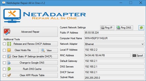 NetAdapter Repair All In One        