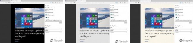 Более детальный взгляд на режим чтения в новом браузере Microsoft Spartan