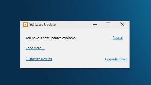 Software Update        