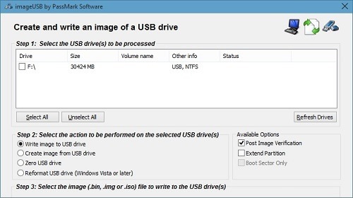 ImageUSB — создаём и записываем образы USB-носителей