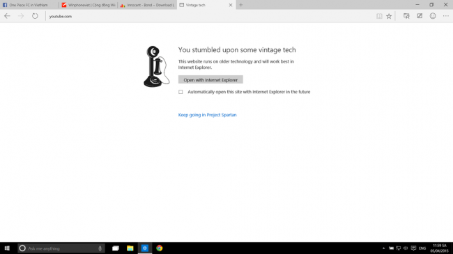 В Windows 10 Technical Preview 10051 Spartan обзавёлся менеджером загрузок