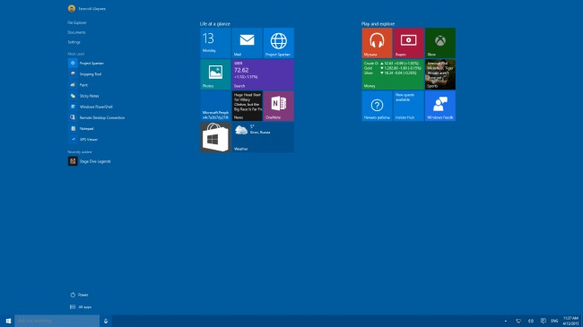 Windows 10 Technical Preview 10056:    