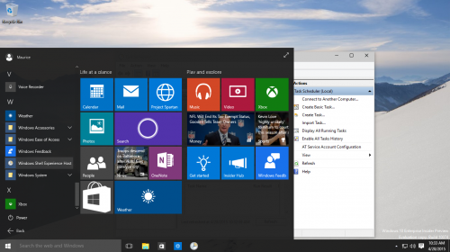 В сеть «утекла» Windows 10 Technical Preview 10074