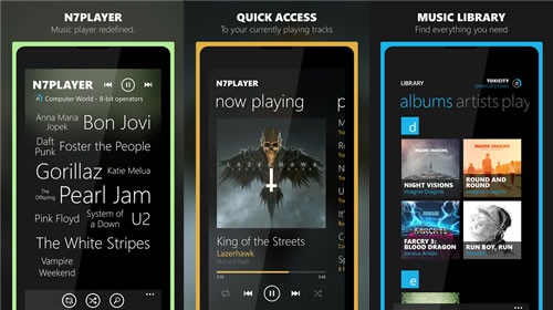 Для Windows Phone 8.1 выпущен n7player